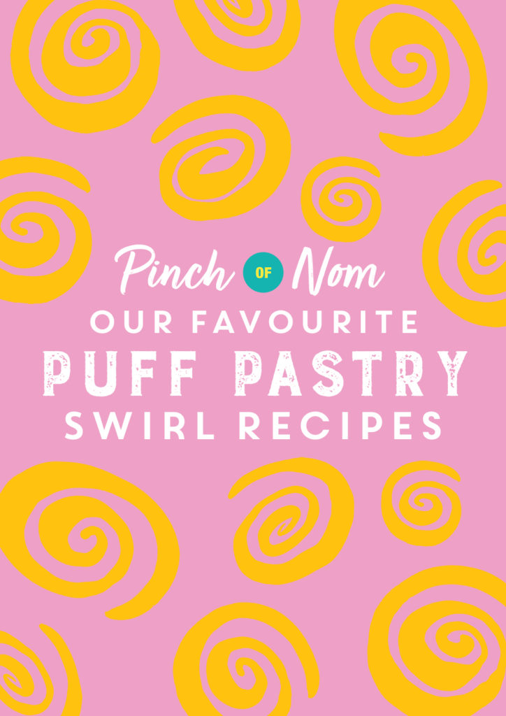 Our Favourite Puff Pastry Swirl Recipes - Pinch of Nom Slimming Recipes