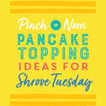 Pancake Topping Ideas for Shrove Tuesday pinchofnom.com