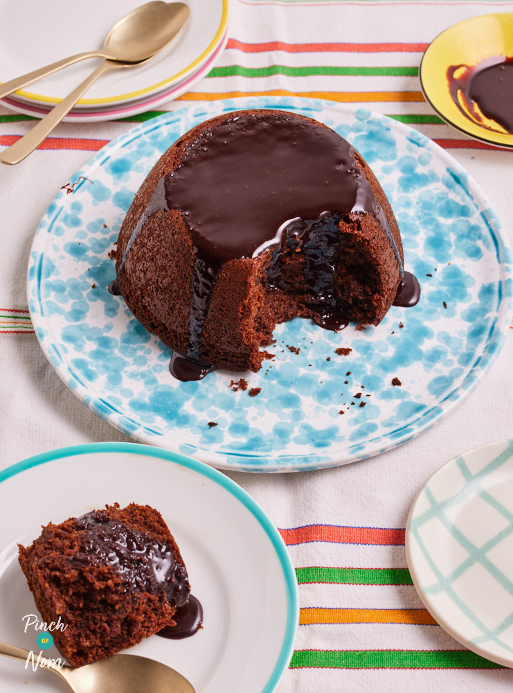 Chocolate Sponge Pudding - Pinch of Nom Slimming Recipes