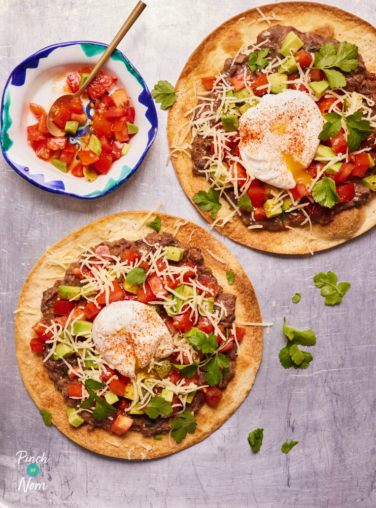 Mexican Style Tostadas - Pinch of Nom Slimming Recipes