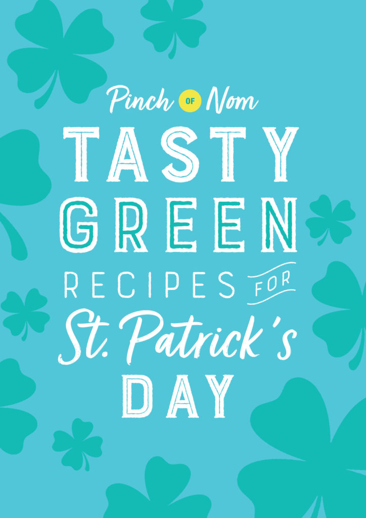 Tasty Green Recipes for St. Patrick's Day - Pinch of Nom Slimming Recipes