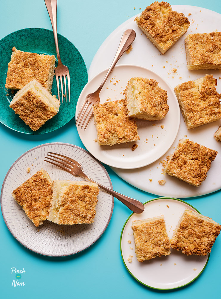 Apple Crumble Squares - Pinch of Nom Slimming Recipes