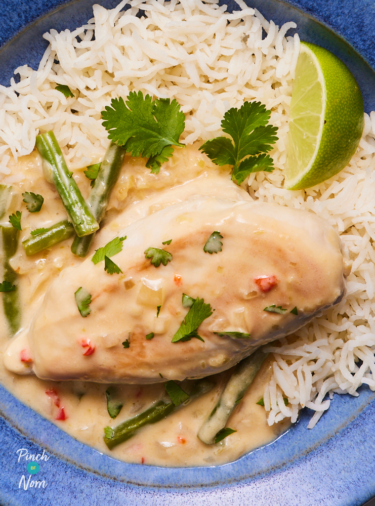 Coconut and Lime Chicken - Pinch of Nom Slimming Recipes