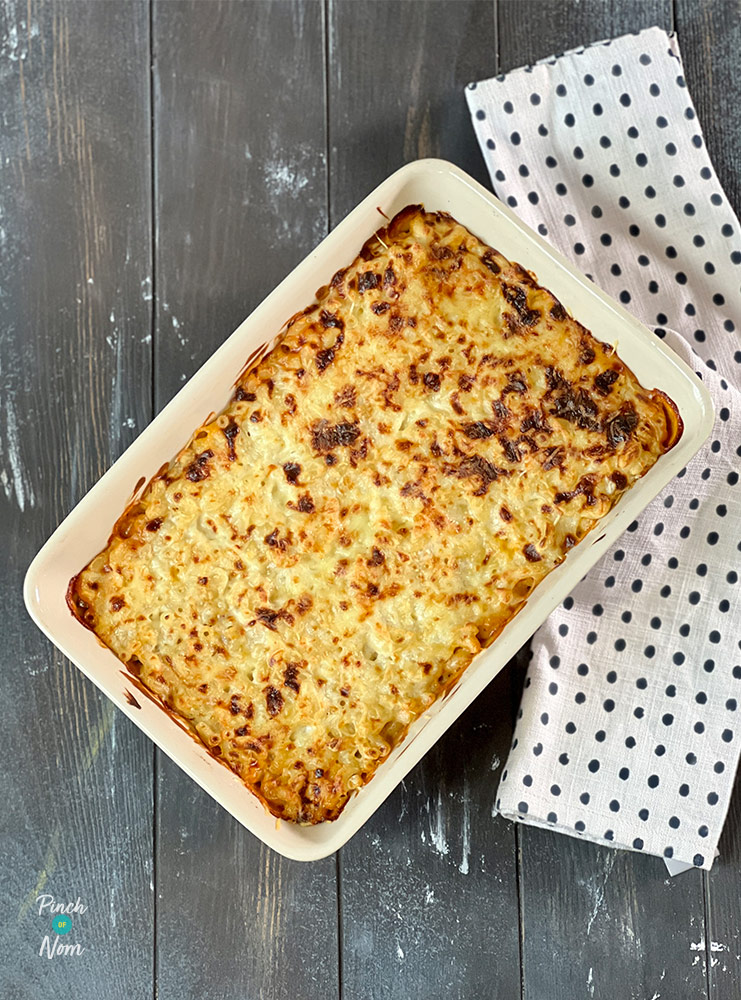 Mac and Cheese Lasagne - Pinch of Nom Slimming Recipes