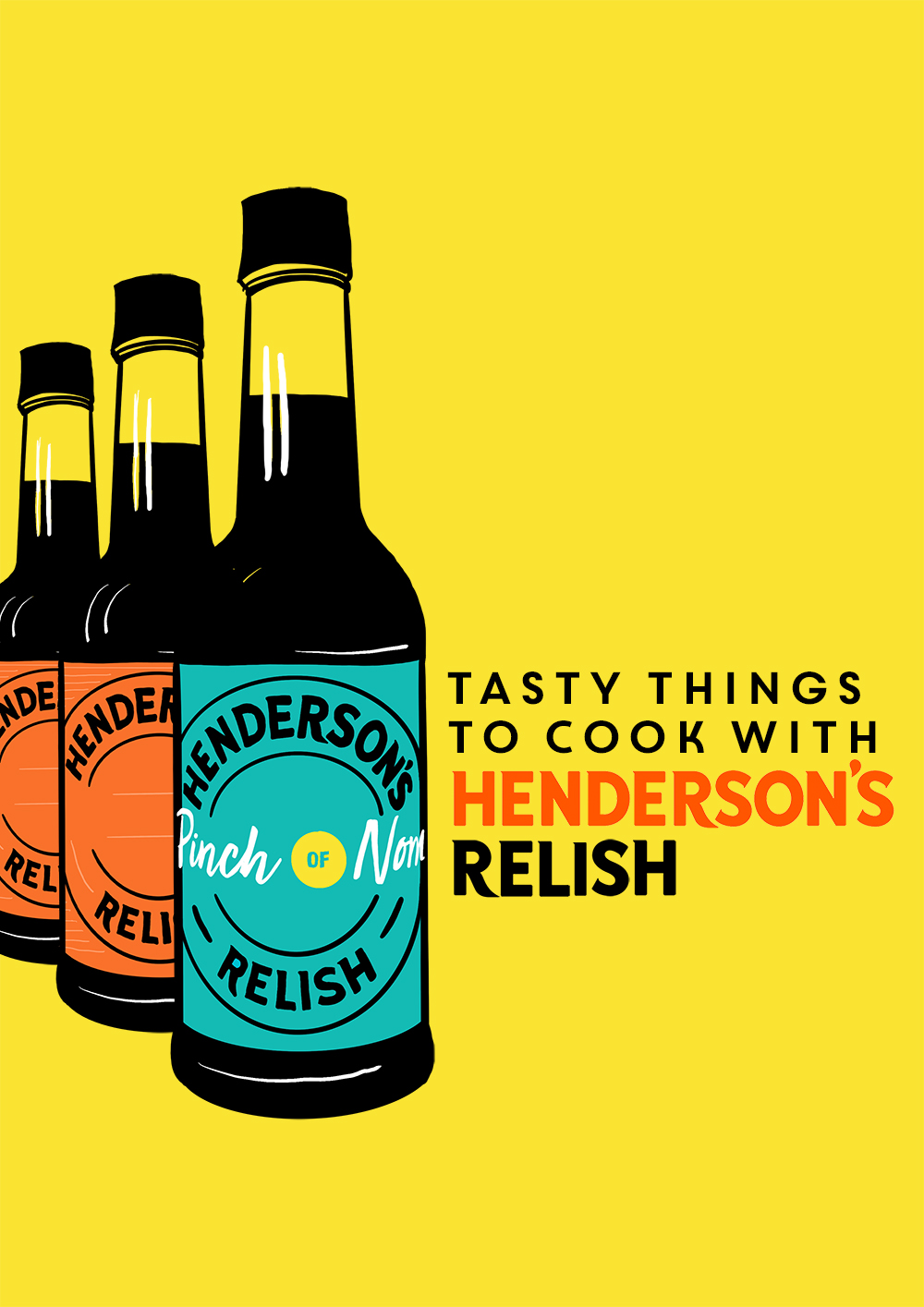 Tasty Things to Cook with Henderson's Relish - Pinch of Nom Slimming Recipes