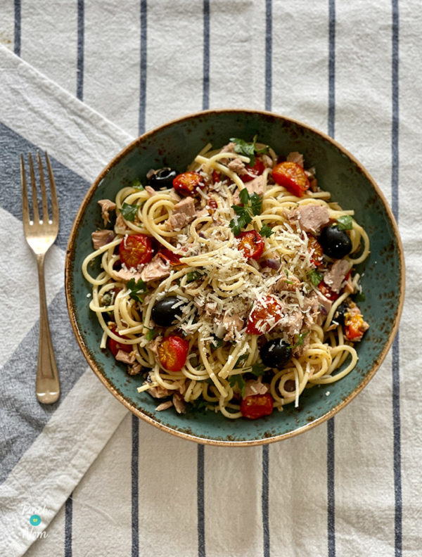 Tuna And Tomato Spaghetti - Pinch Of Nom