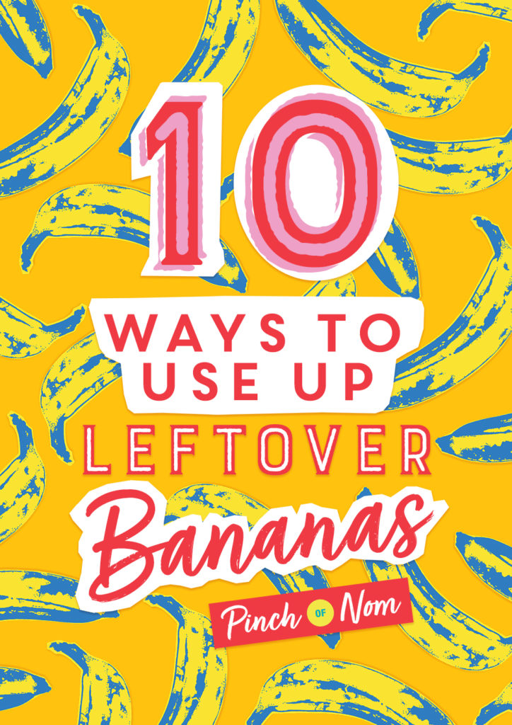10 Yummy Recipes You Can Make Using Leftover Bananas - Pinch of Nom Slimming Recipes