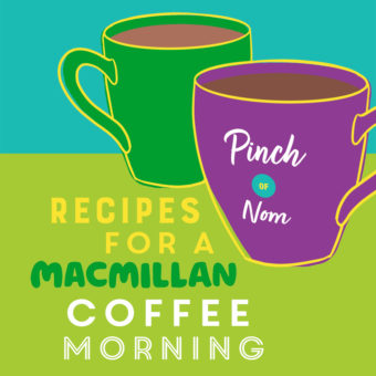 Slimming-friendly Sweet Treat Recipes for a Macmillan Coffee Morning pinchofnom.com