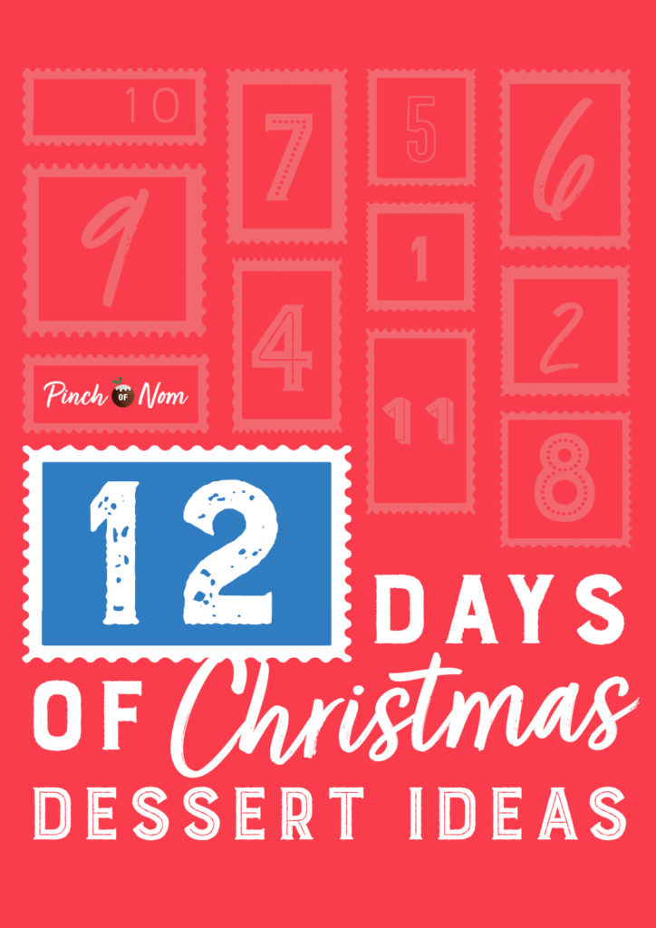 12 Days of Christmas Dessert Ideas - Pinch of Nom Slimming Recipes