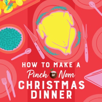 How to Make a Pinch of Nom Christmas Dinner pinchofnom.com