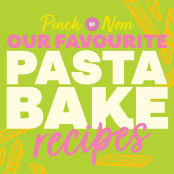 Pinch of Nom's Favourite Pasta Bake Recipes for an Easy Midweek Meal pinchofnom.com
