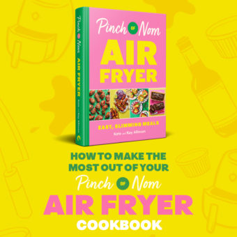 How to Make the Most Out of Your Air Fryer Cookbook pinchofnom.com
