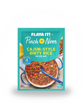 Cookbook Flava It! – Cajun-Style Dirty Rice pinchofnom.com