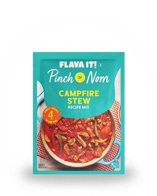 Cookbook Flava It! – Campfire Stew pinchofnom.com