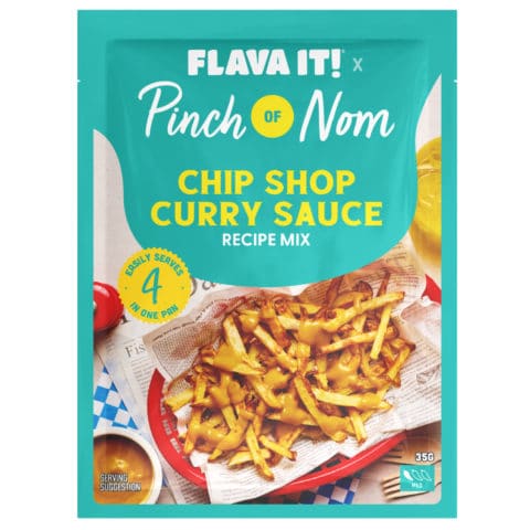 Flava It! - Chip Shop Curry Sauce pinchofnom.com