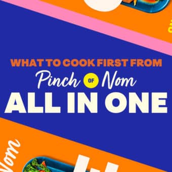 What Should I Cook First from Pinch of Nom: All in One? pinchofnom.com