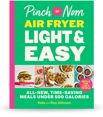 Cookbook Air Fryer Light & Easy pinchofnom.com