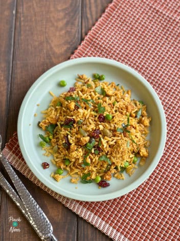 Air Fryer Biryani-Style Turkey pinchofnom.com