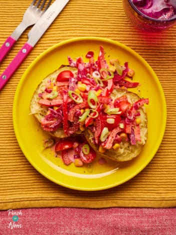Turkish-Style Baked Potato pinchofnom.com